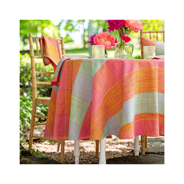 April Cornell Madras Plaid Tablecloths