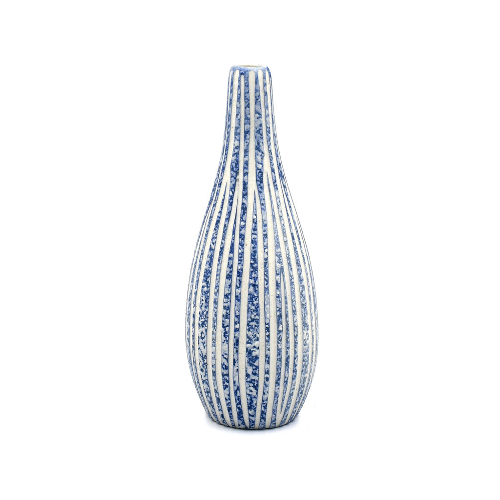 Modo Vase - Blue Striated