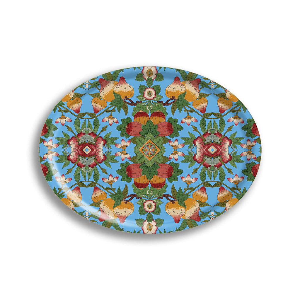 Birch Wood Tray - Oval - Temple Fruit