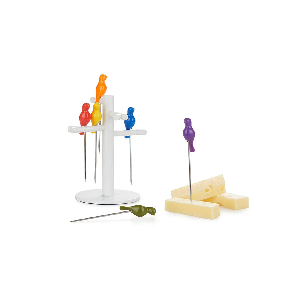 Birdies Snack Picks Set of 6