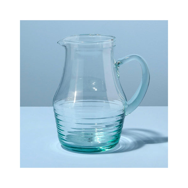 Recycled Glass Rings Pitcher