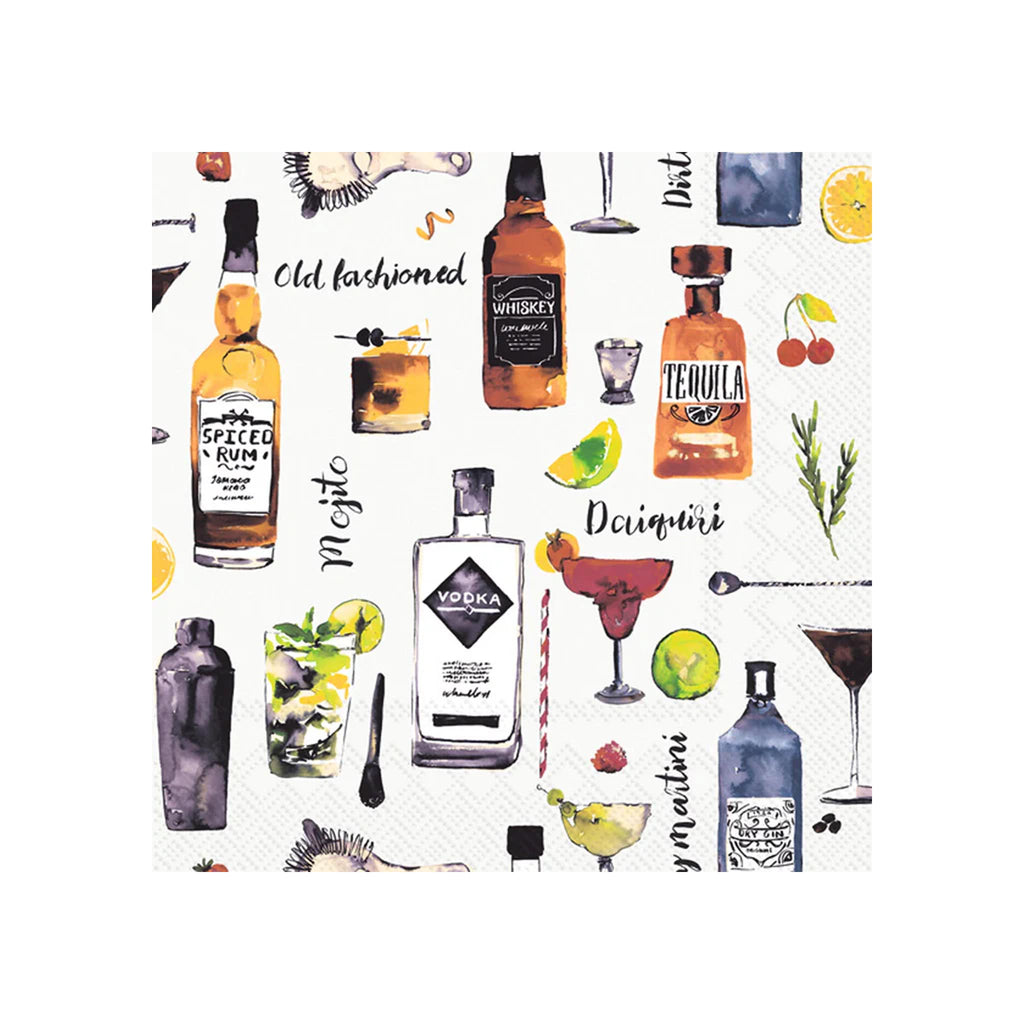 Cocktails Beverage Napkins