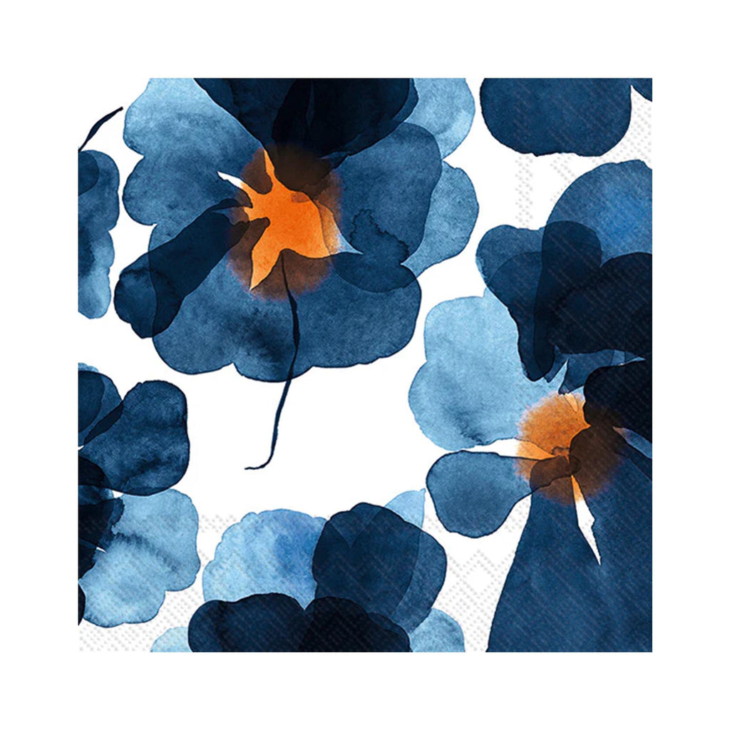 Marimekko Valssi Blue Luncheon Napkins