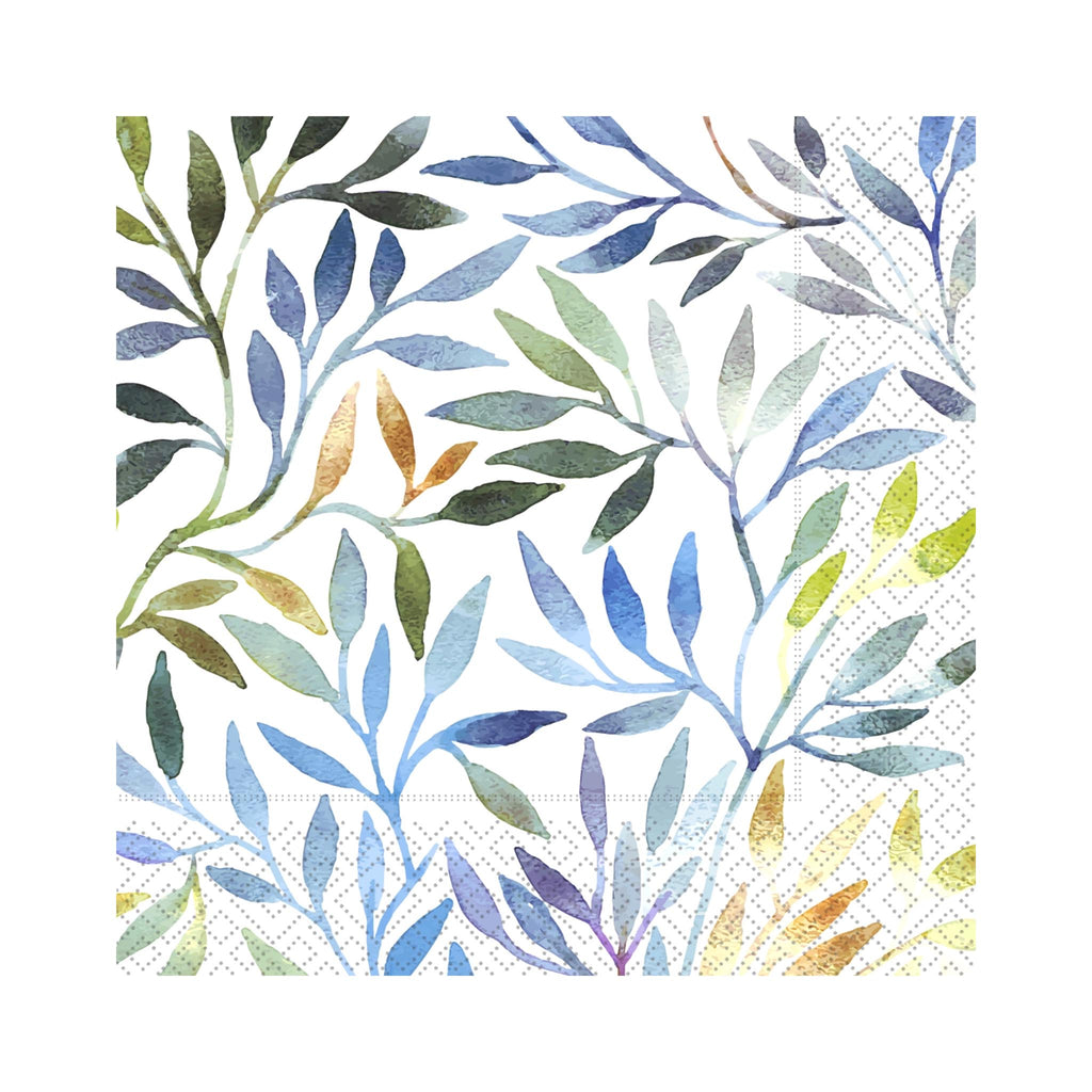 Multicolor Leaves Luncheon Napkins