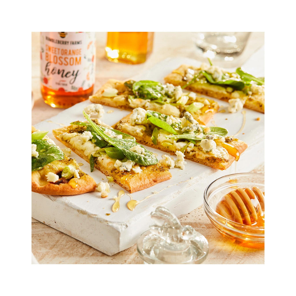 Pure Orange Blossom Honey - 11 oz - in use