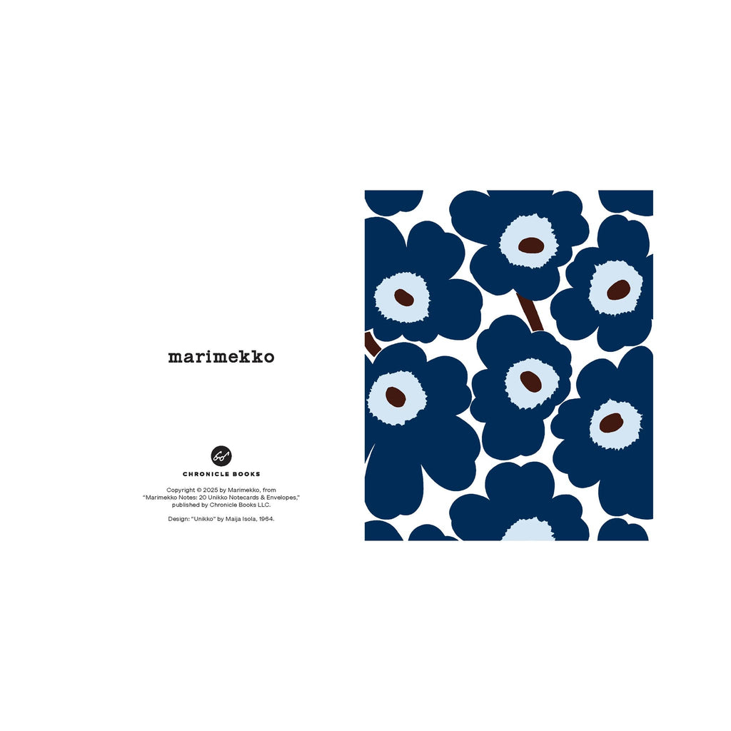 Marimekko Unikko Note Cards Boxed Set - Design 3 of 4