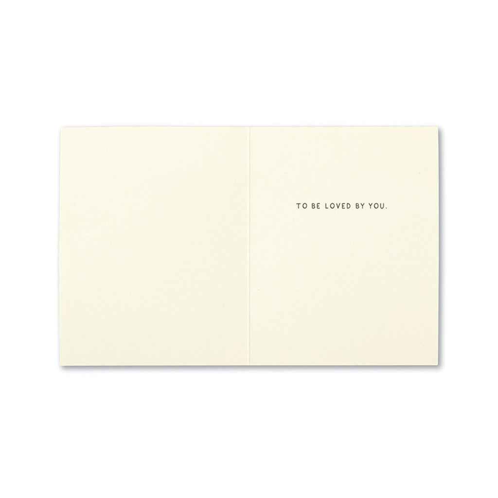 One Lucky Baby - inside message