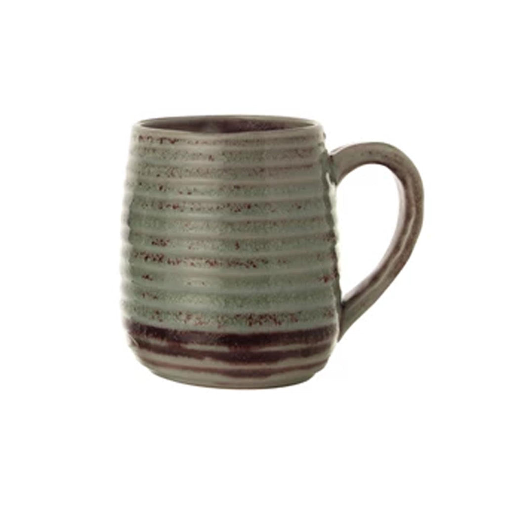 Reactive Glaze Stoneware Mugs - Plum