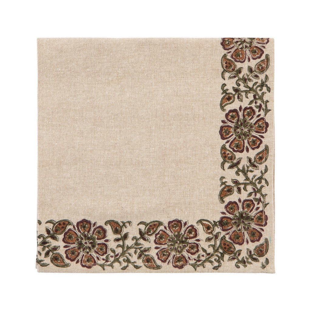 Elysian Block Print Napkin Set of 4