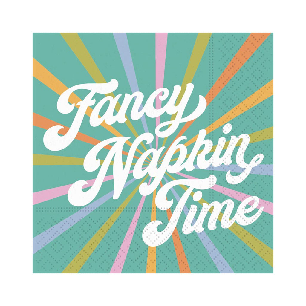 Fancy Napkin Time Beverage Napkins