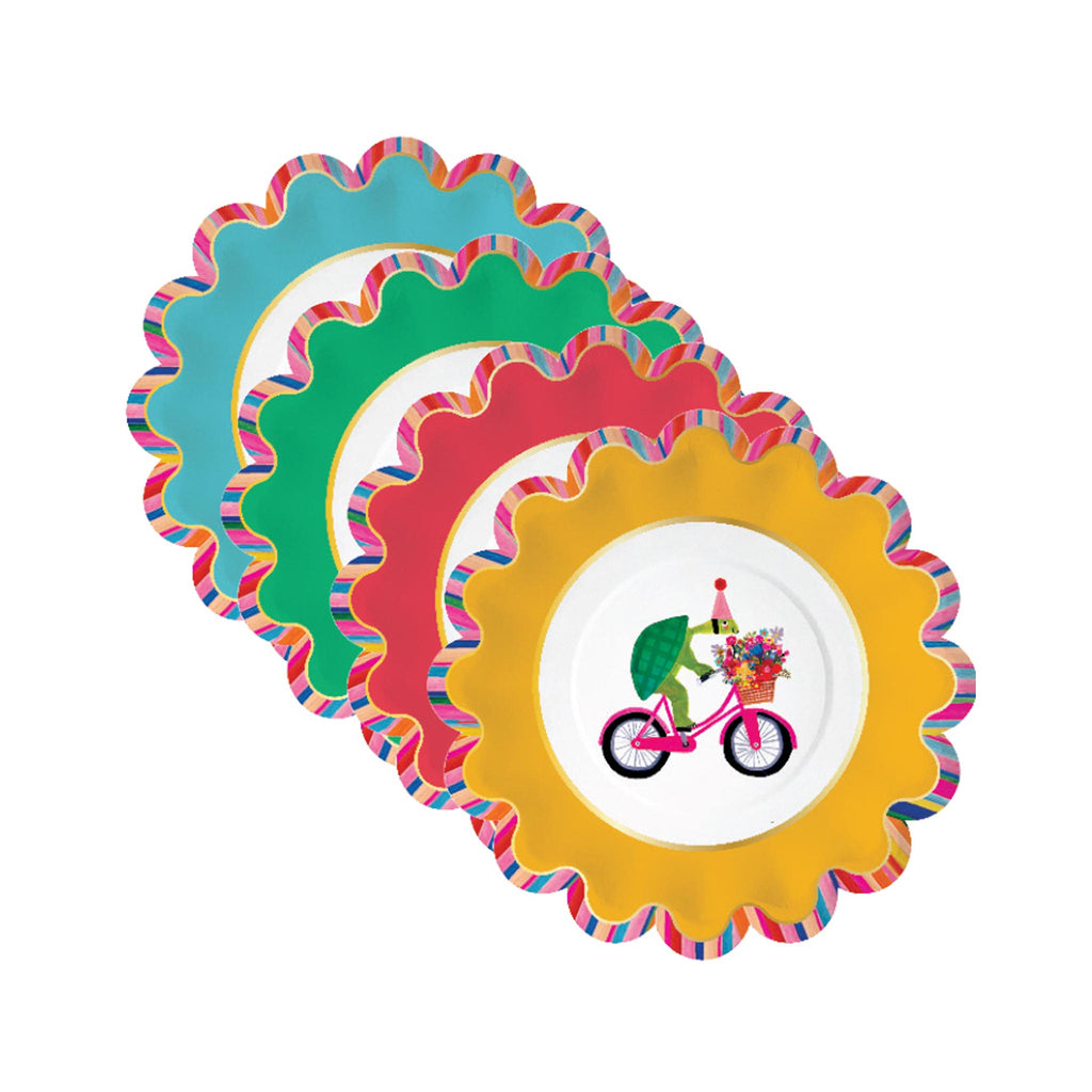 Birthday Menagerie Shaped Dessert Plates