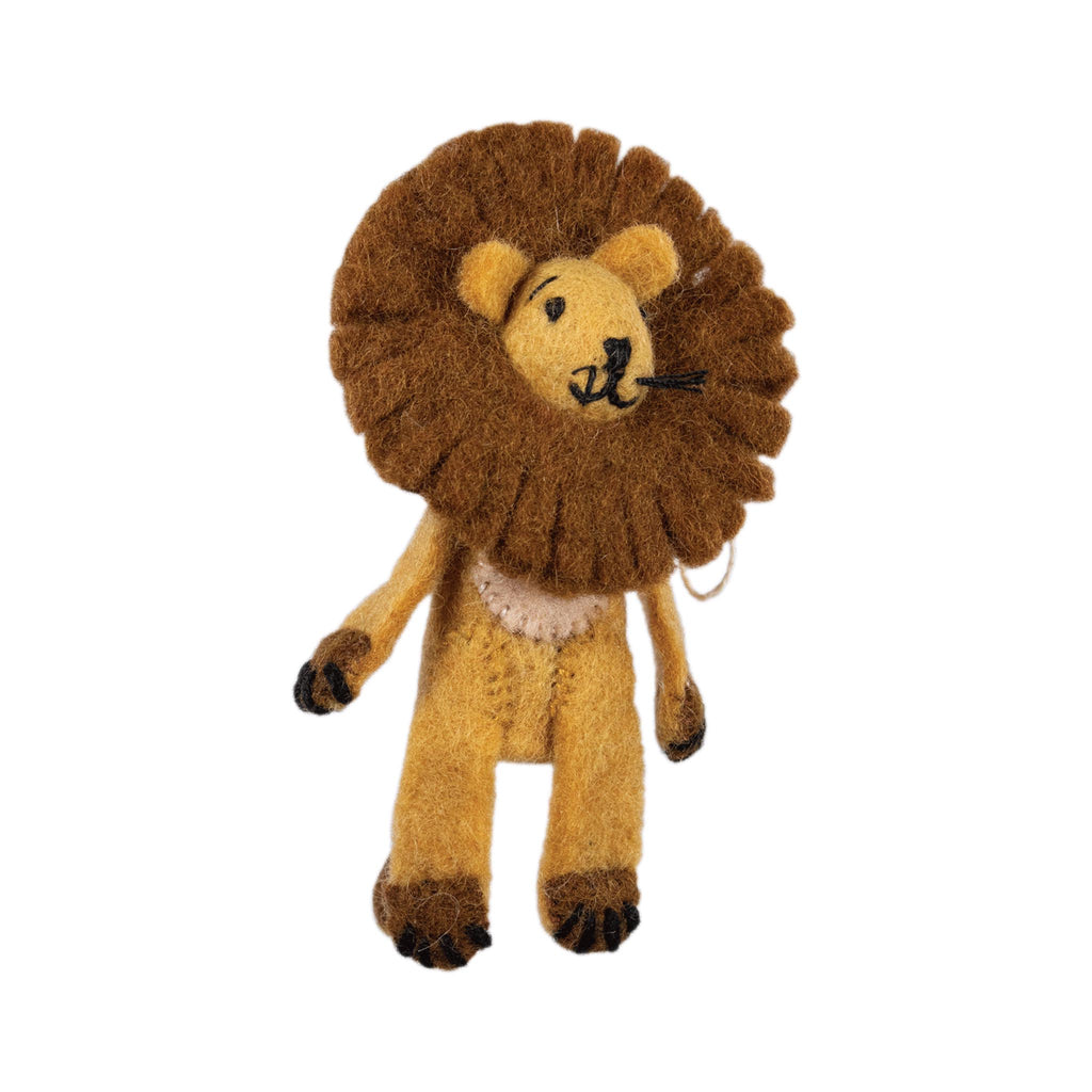 Felt Finger Puppets - Safari Animals - Lion