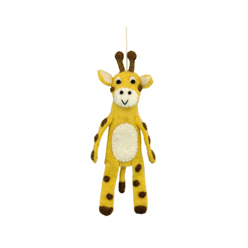 Felt Finger Puppets - Safari Animals - Giraffe