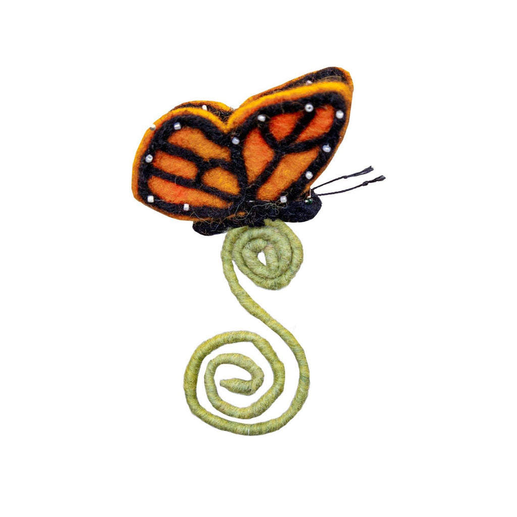 Felt Butterfly Frond Friends - Monarch