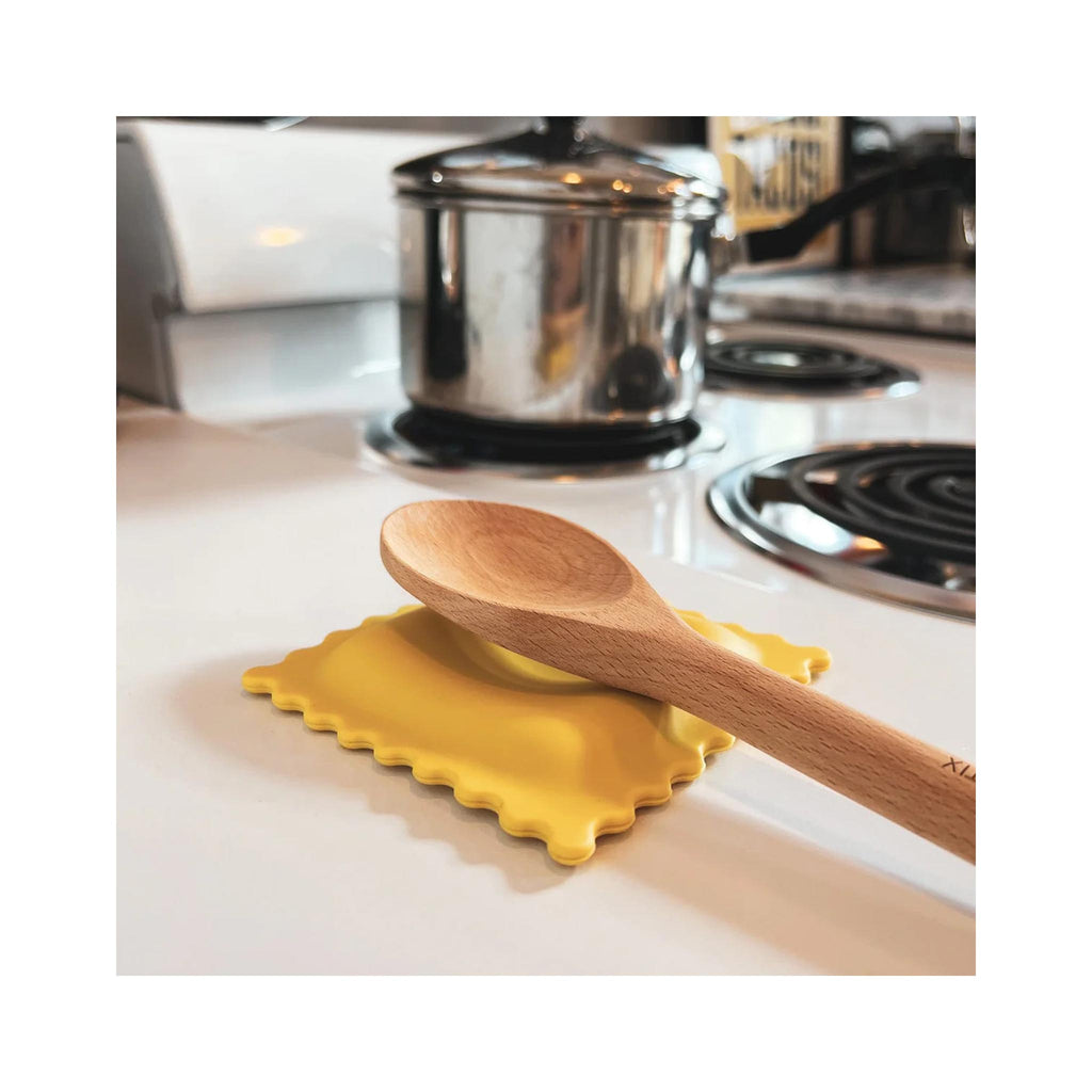 Sauced Up Spoon Rest - in use