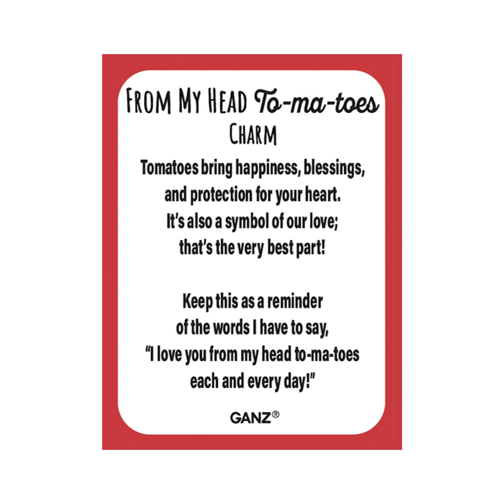 From My Head To-MA-Toes Charm - card