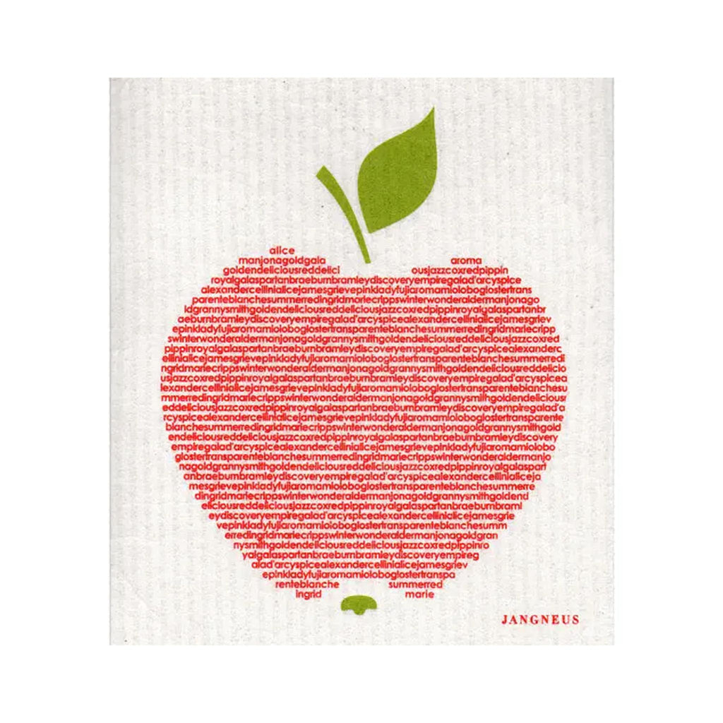 Swedish Dishcloth - Big Apple - Red