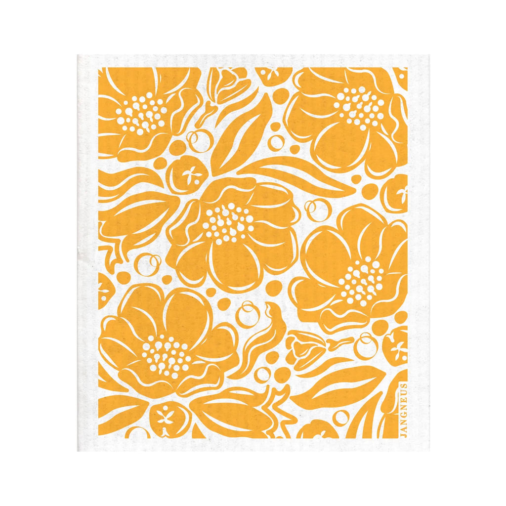 Swedish Dishcloth - Flora - Ochre