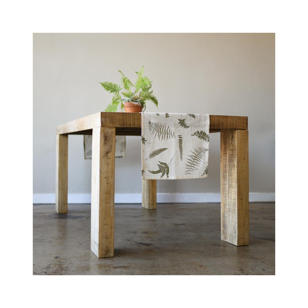 Fronds Organic Table Runner