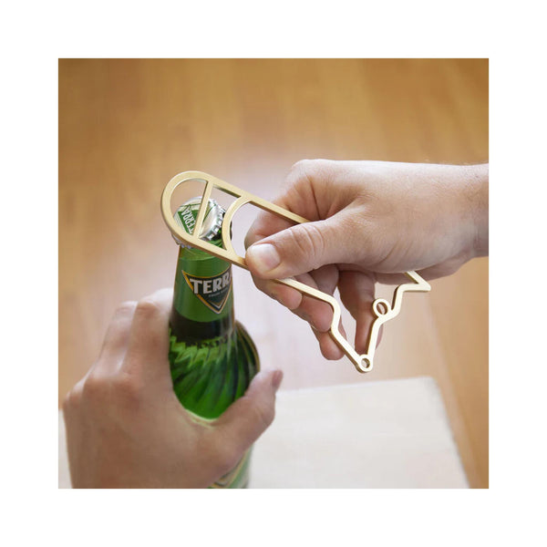 Dog Bottle Opener - in use