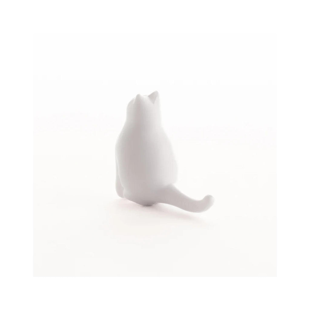 Cat Tea Bag Holder Set of 4 - tail detail