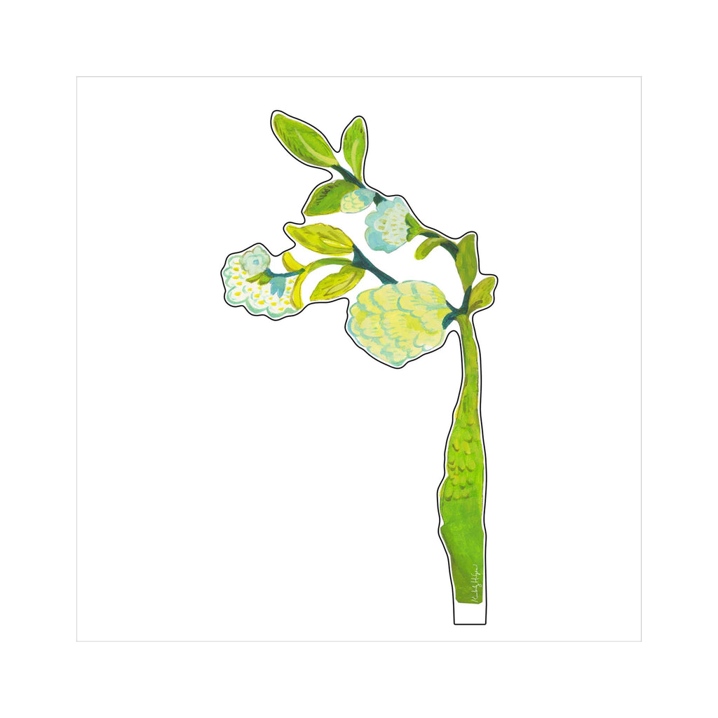 Kimberly Hodges Acrylic Flowers - Small - Aqua Blossoms