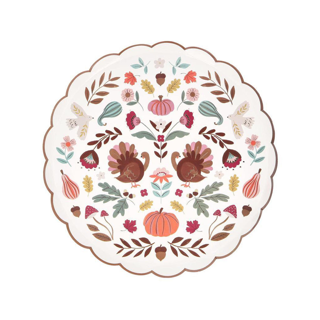 Folk Fall Side Plates