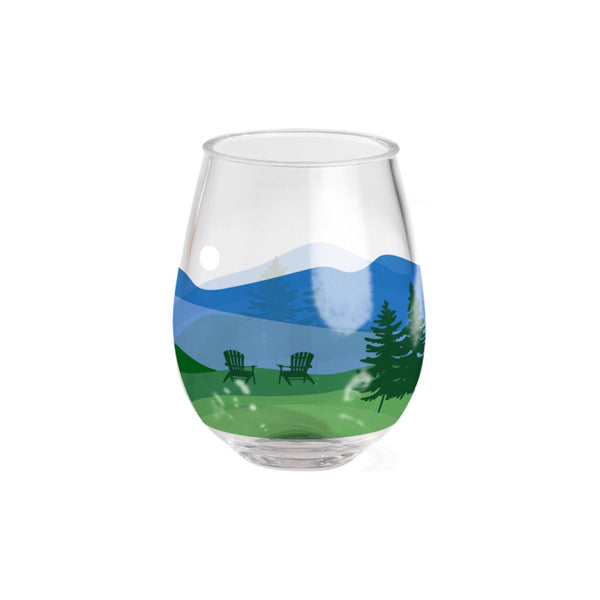 Kate Nelligan Lakeview 15 oz Stemless Wine