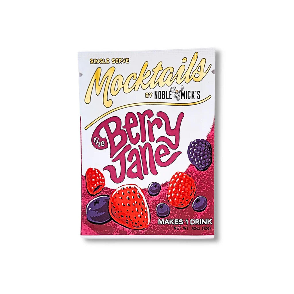 Noble Mick's Single Serve Craft Mocktail Mixes - Berry Jane