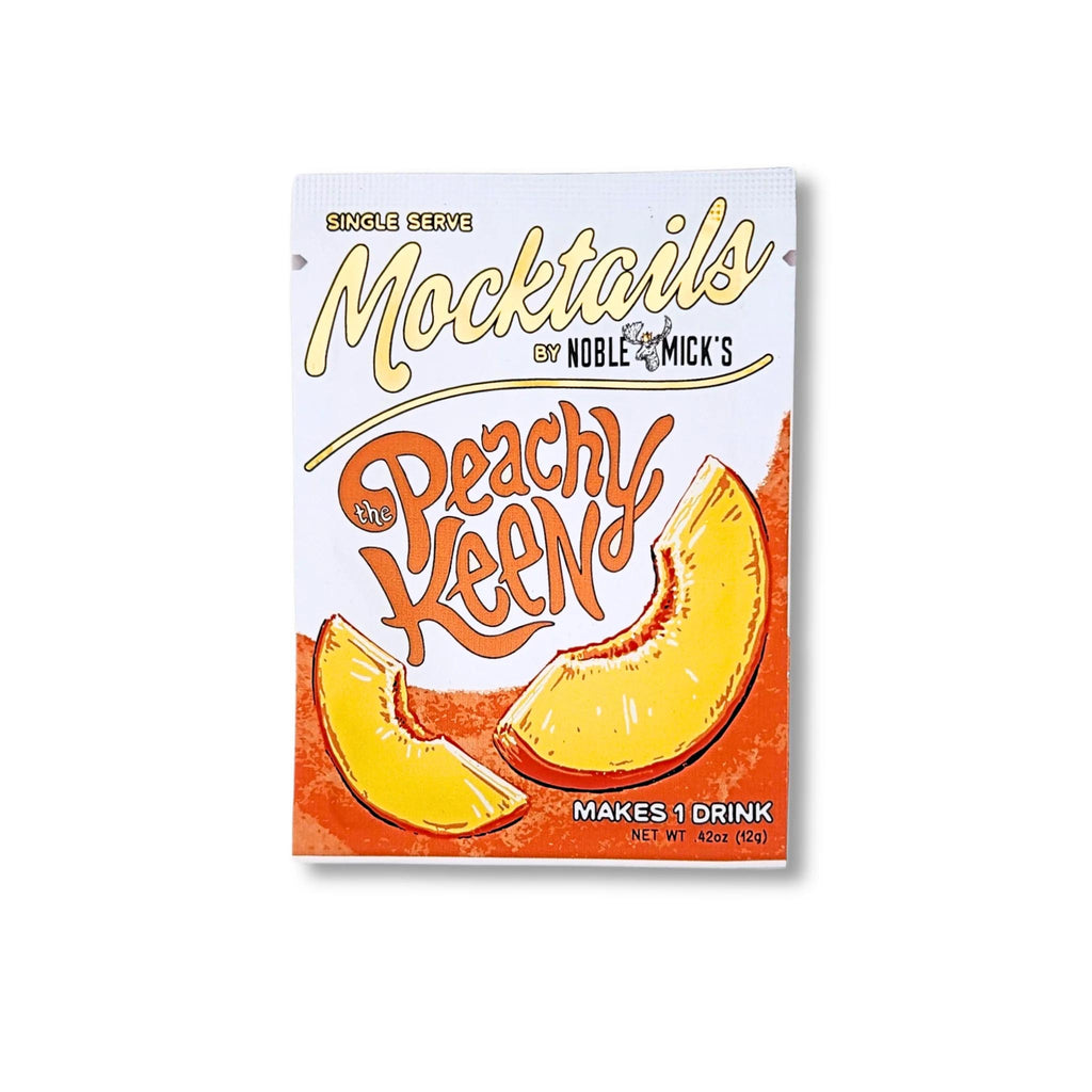 Noble Mick's Single Serve Craft Mocktail Mixes - Peachy Keen