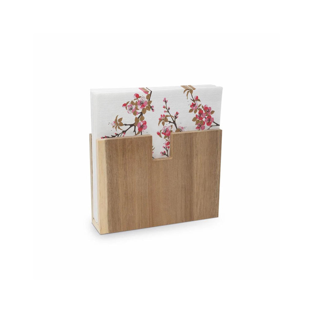 Acacia Upright Beverage Napkin Holder