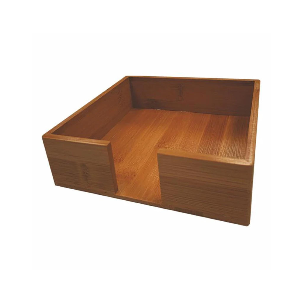 Bamboo Luncheon Napkin Holder - Chestnut