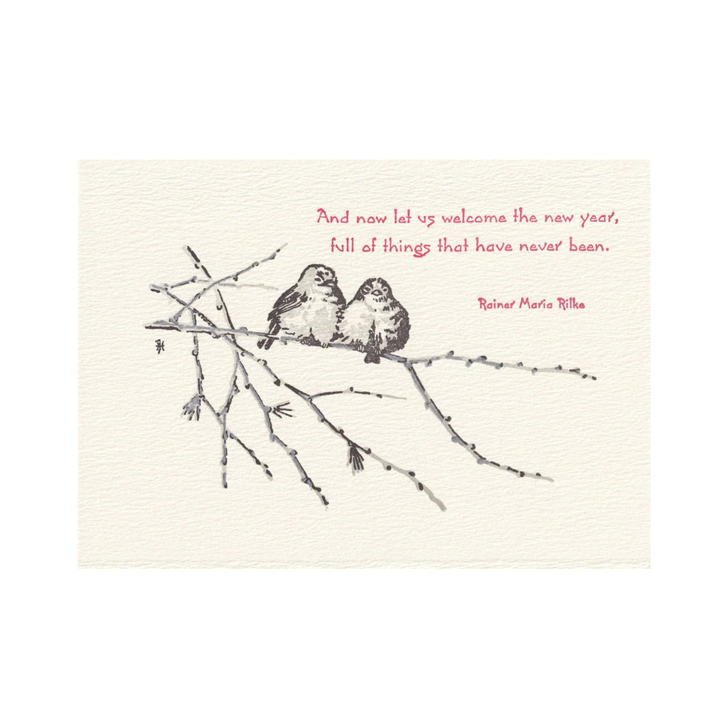 Saturn Press Boxed Holiday Cards - Juncos