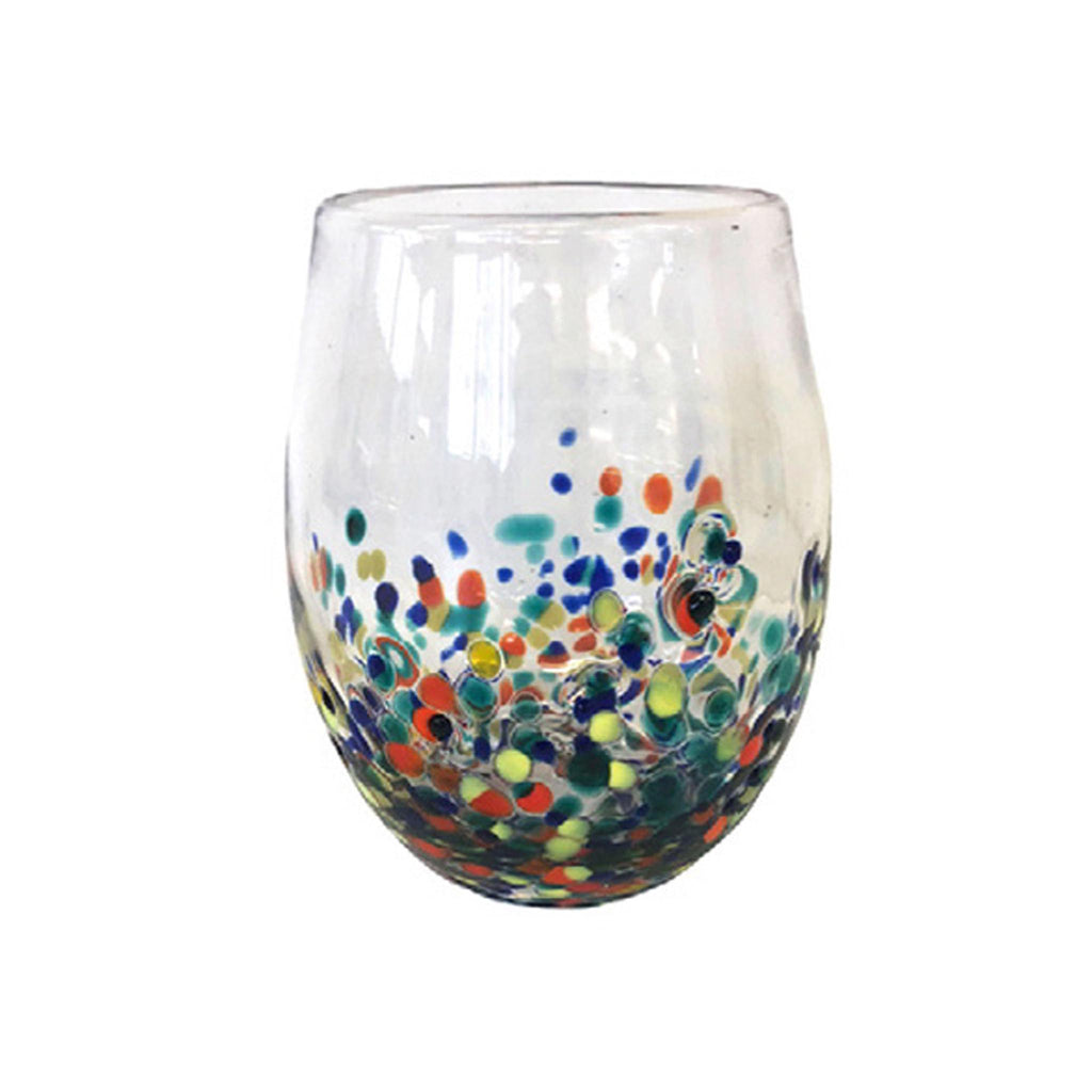 Pebble Glass Stemless Wine