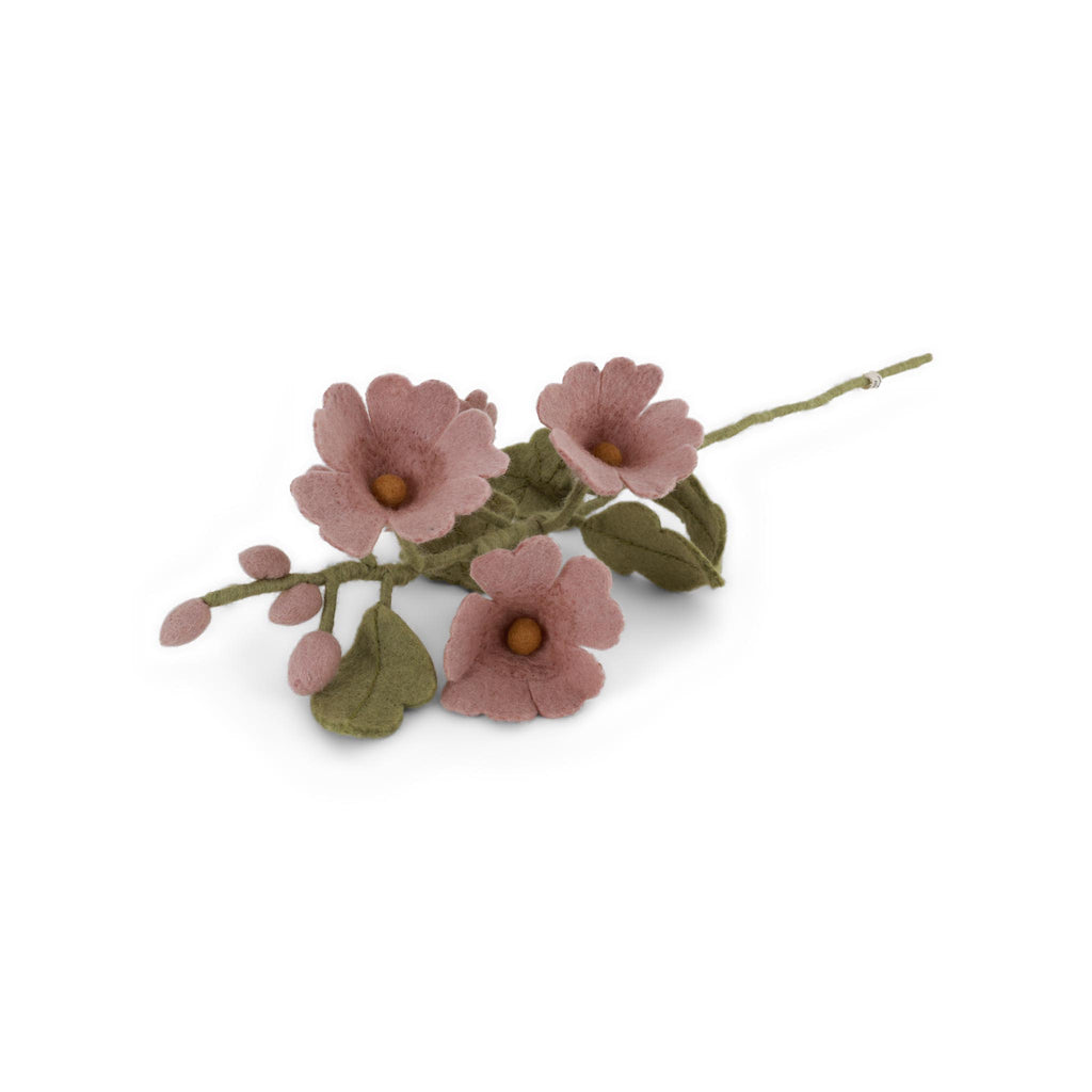 Felt Hollyhocks - Light Pink