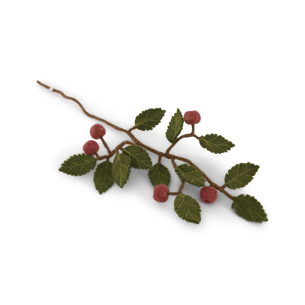 Felt Branch - Red Apples