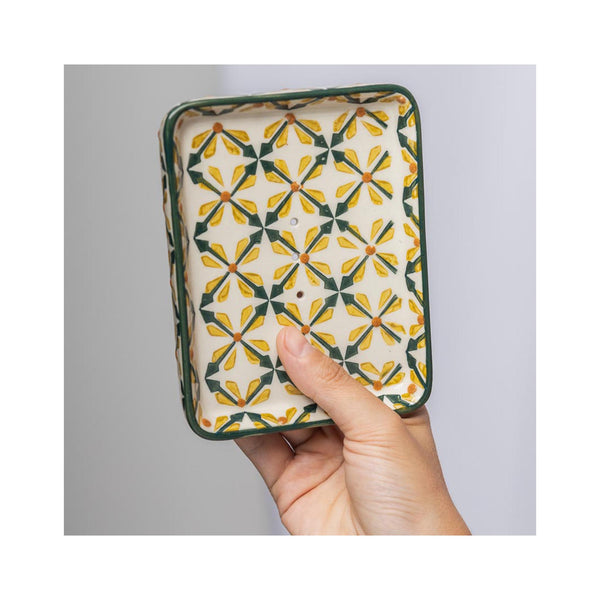 Art Deco Soap Dish - close up