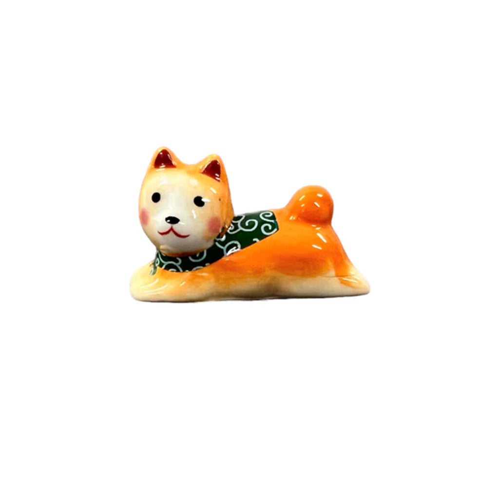 Shiba Inu Porcelain Chopsticks Rest