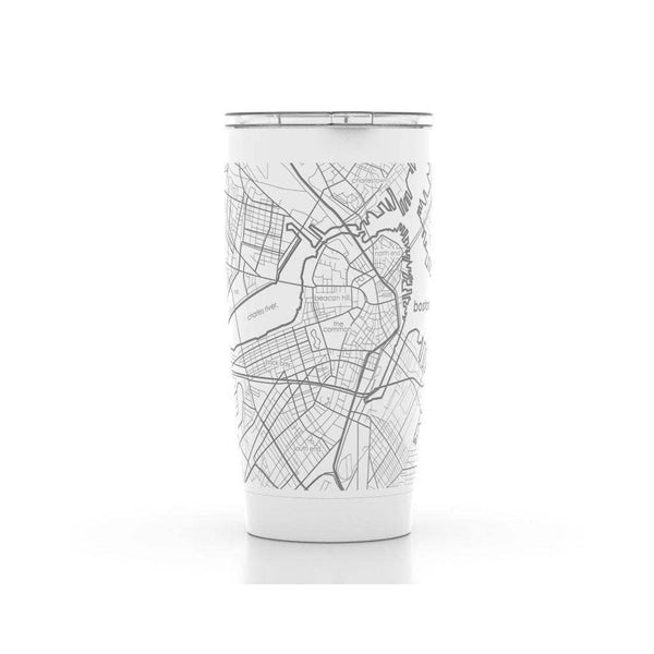 Boston Map 20 Oz Insulated Pint Tumbler