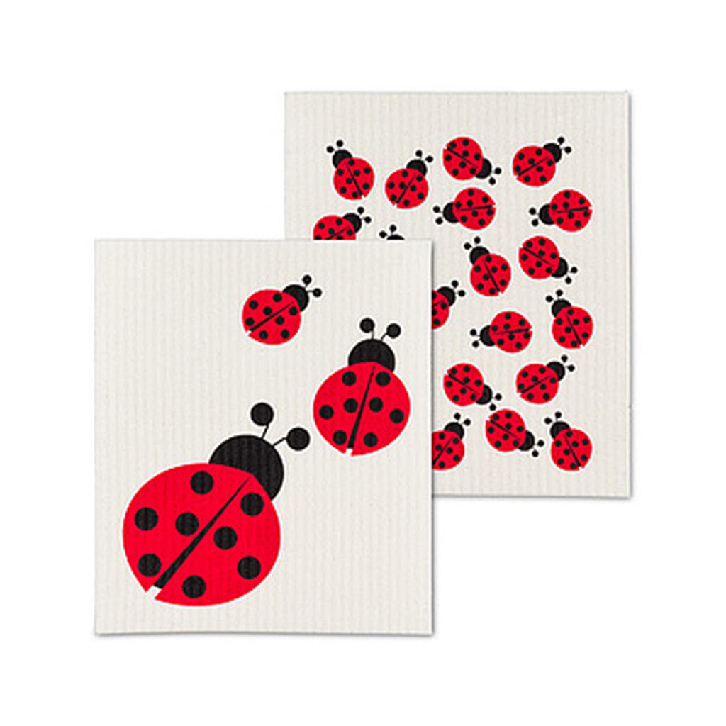 Swedish Dishcloth Sets - Ladybugs