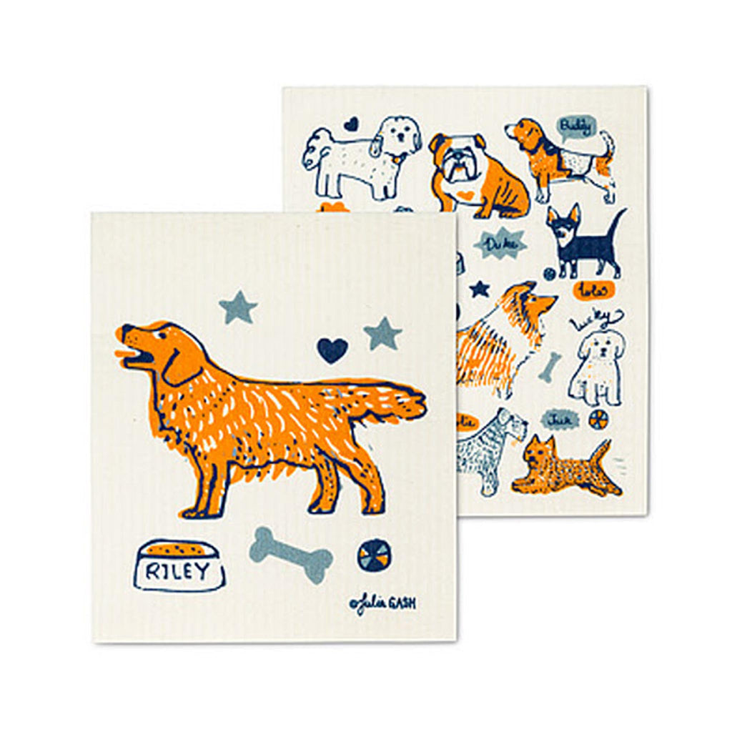 Swedish Dishcloth Sets - Dog Names