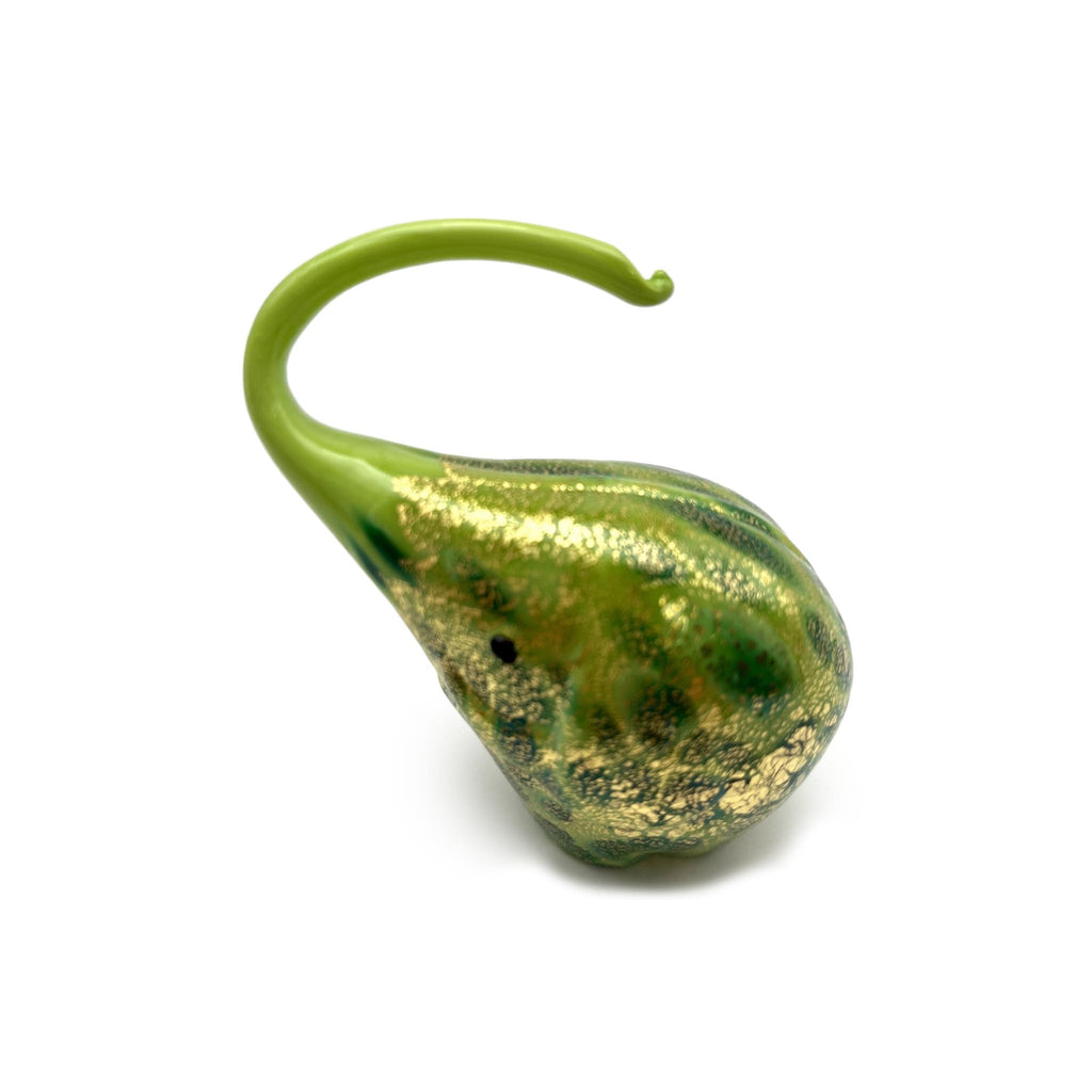 Murano Glass Little Elephant Collection - Green