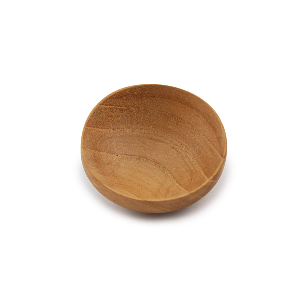 Teak Pinch Bowl