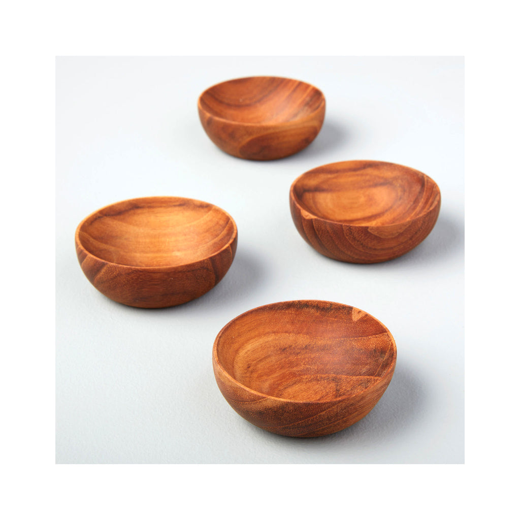 Teak Pinch Bowl
