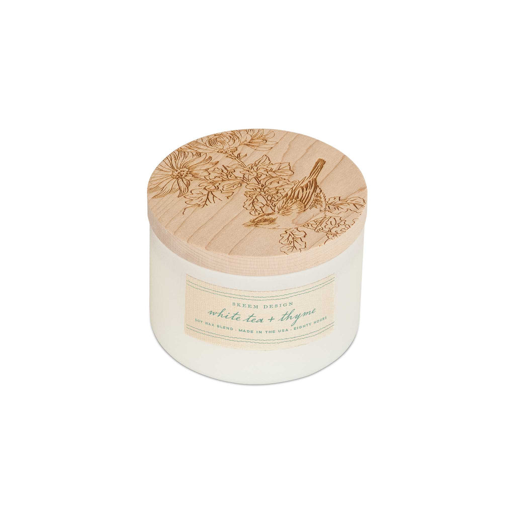 Skeem Candle: White Tea & Thyme