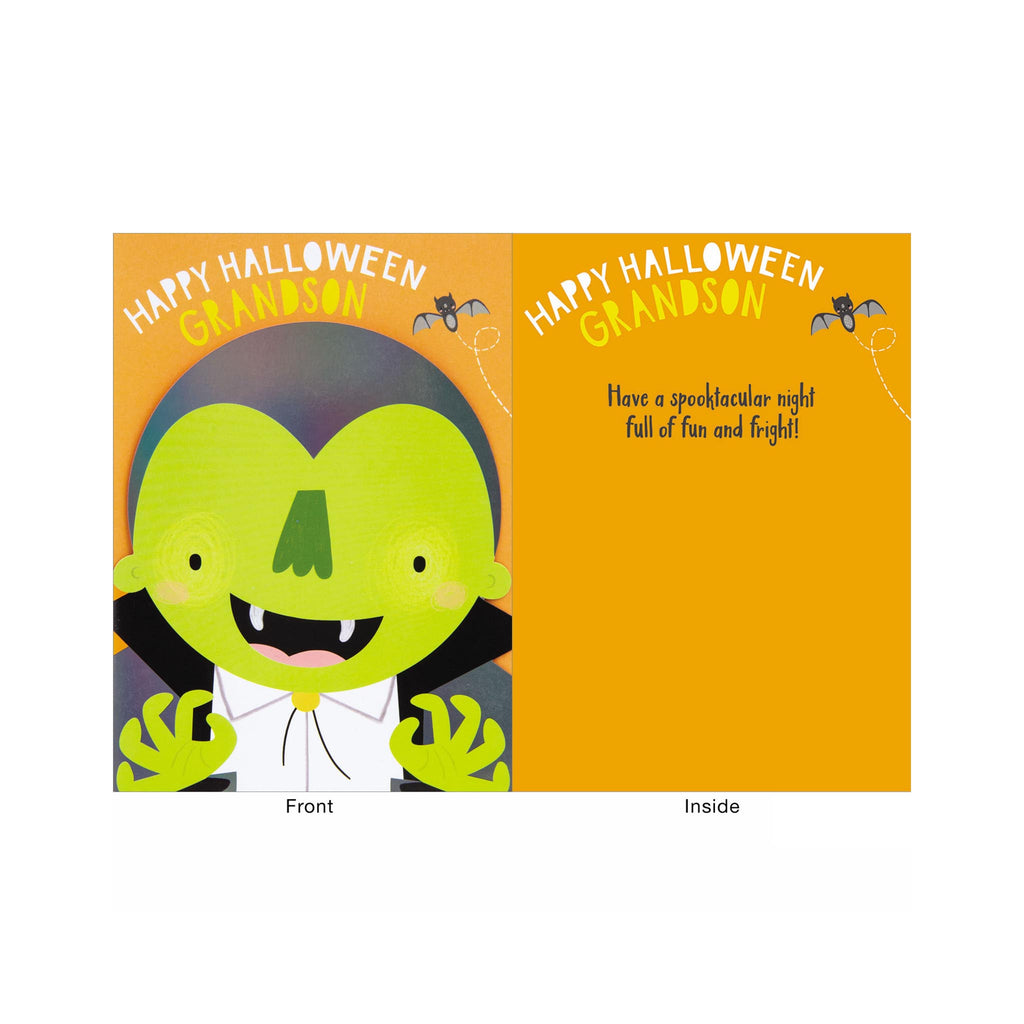 Halloween Grandson Card