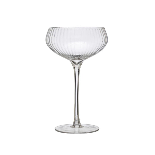 Stemmed Champagne Coupe Glass