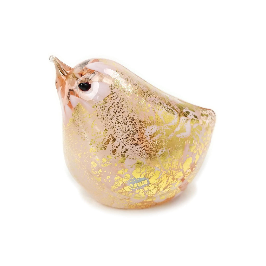 Murano Glass Little Bird Collection - Pink Bird of Hope