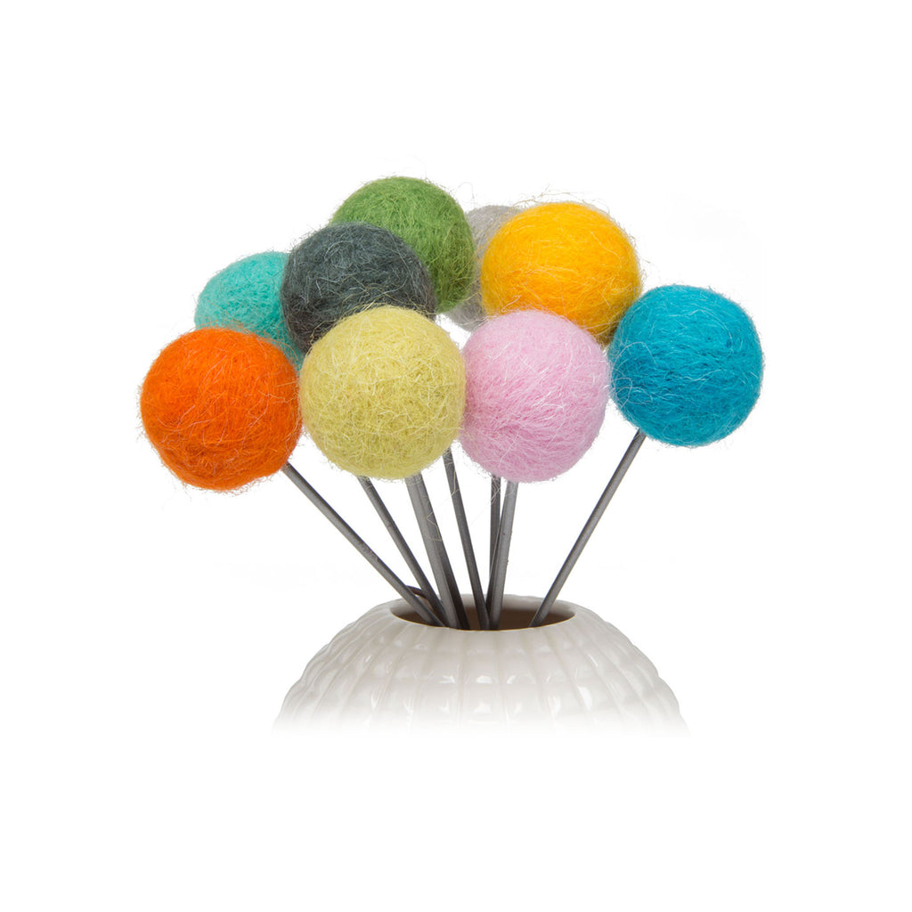 Blomma Felt Flower Grouping