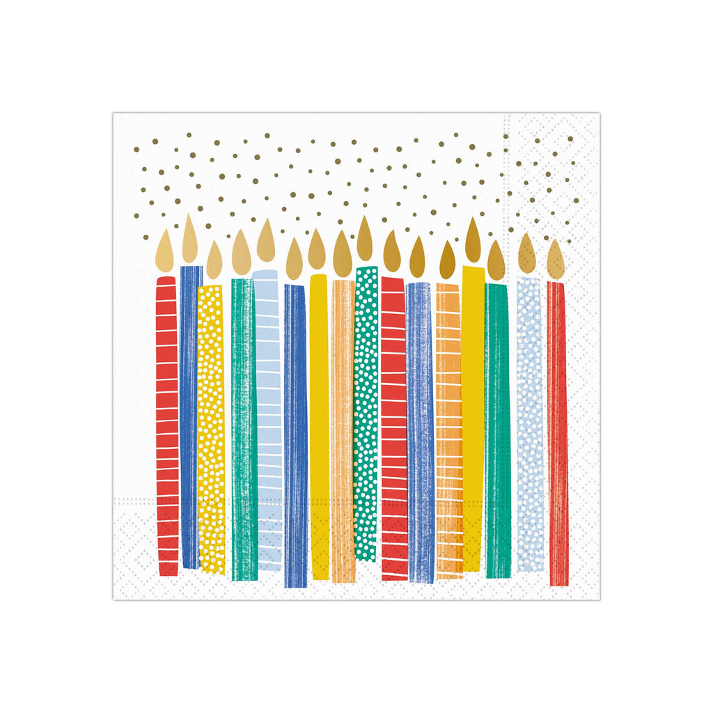 Birthday Blowout Luncheon Napkins